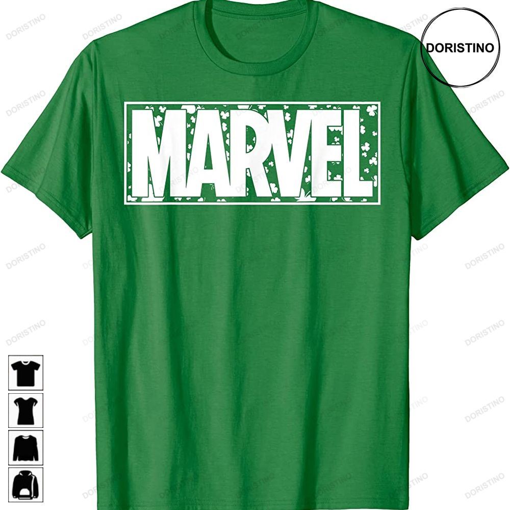 Comics St Patricks Day Shamrock Logo Awesome Shirts