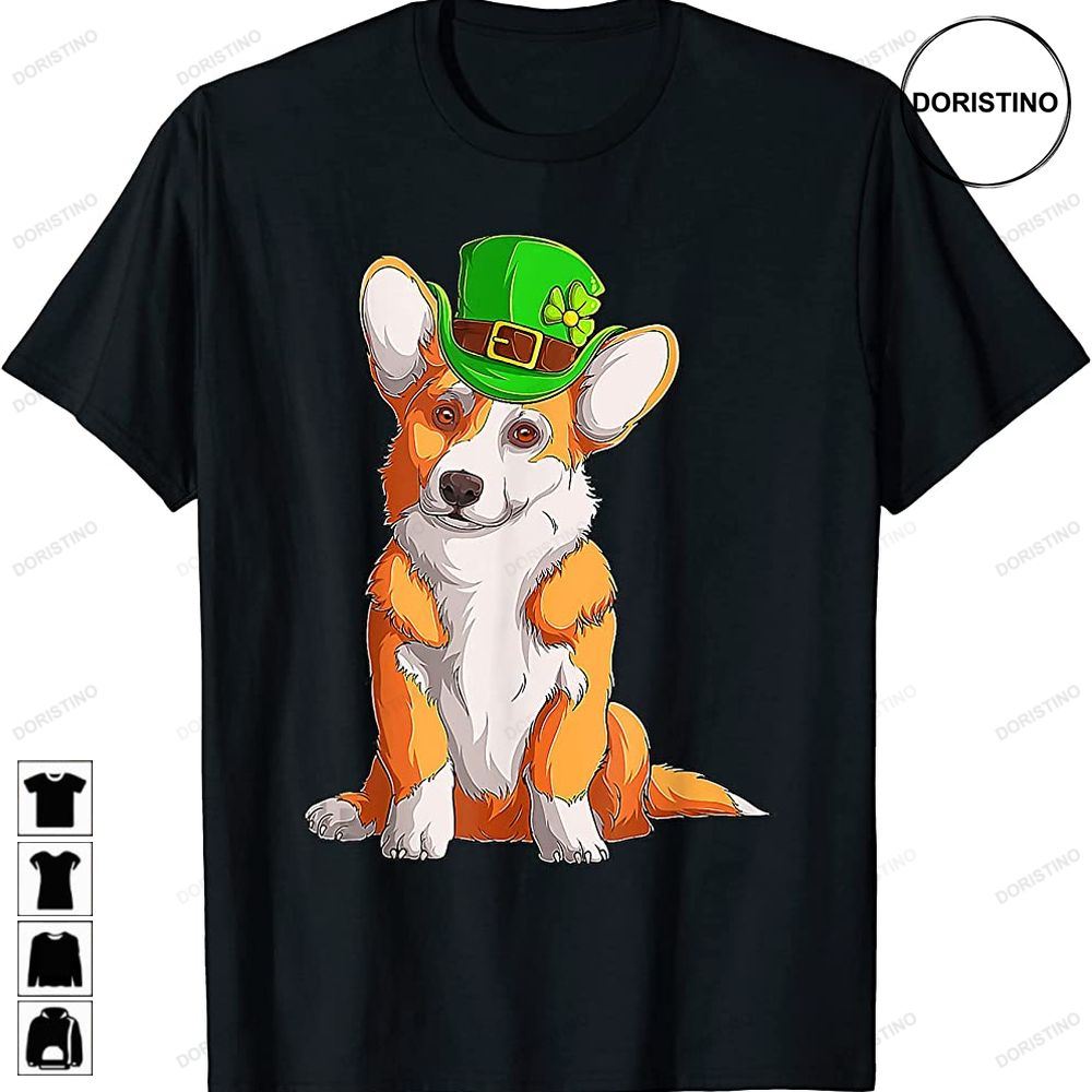 Cute Corgi Irish Pub Clover Lover St Patricks Day Women Kid Trending Style