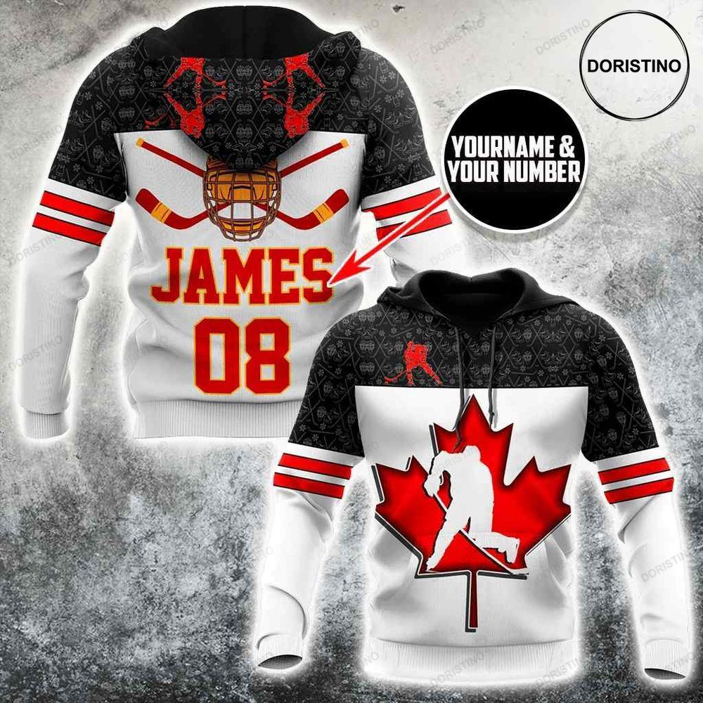 Hockey Canada Limited Edition 3d Hoodie
