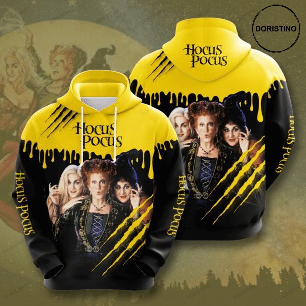 Hocus Pocus Halloween Design Gift For Fan Custom Ed 1 Awesome 3D Hoodie