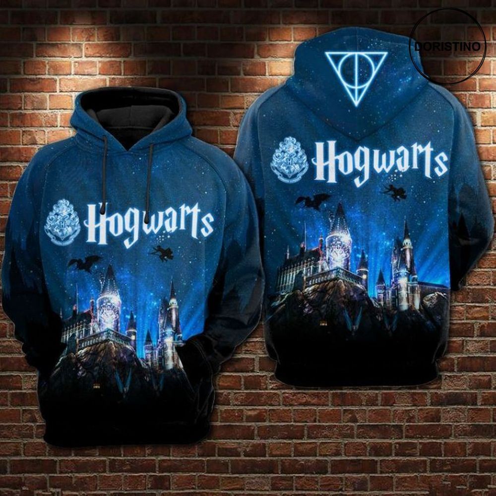 Hogwarts School Of Witchcraft And Wizardry Awesome 3D Hoodie