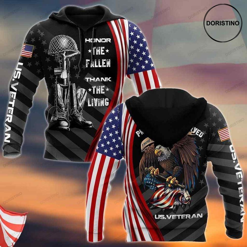 Honor The Fallen Thank The Living Limited Edition 3d Hoodie