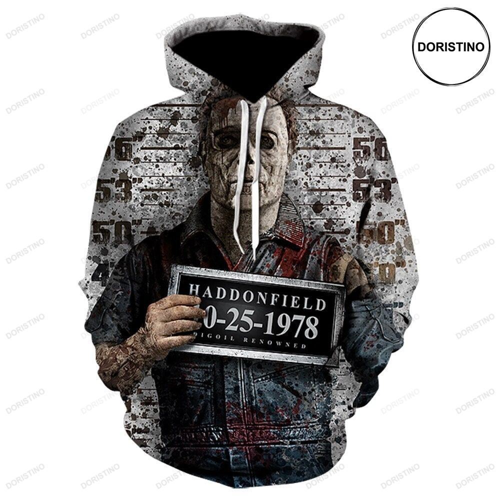 Horror Killer Micheal Myer Halloween Limited Edition 3d Hoodie