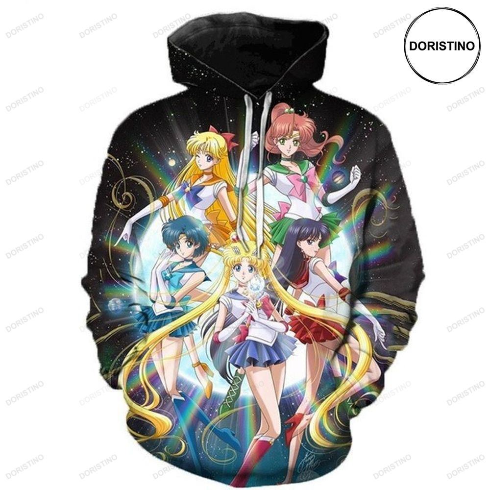 Hot Fashion Sailor Moon Limited Edition 3d Hoodie