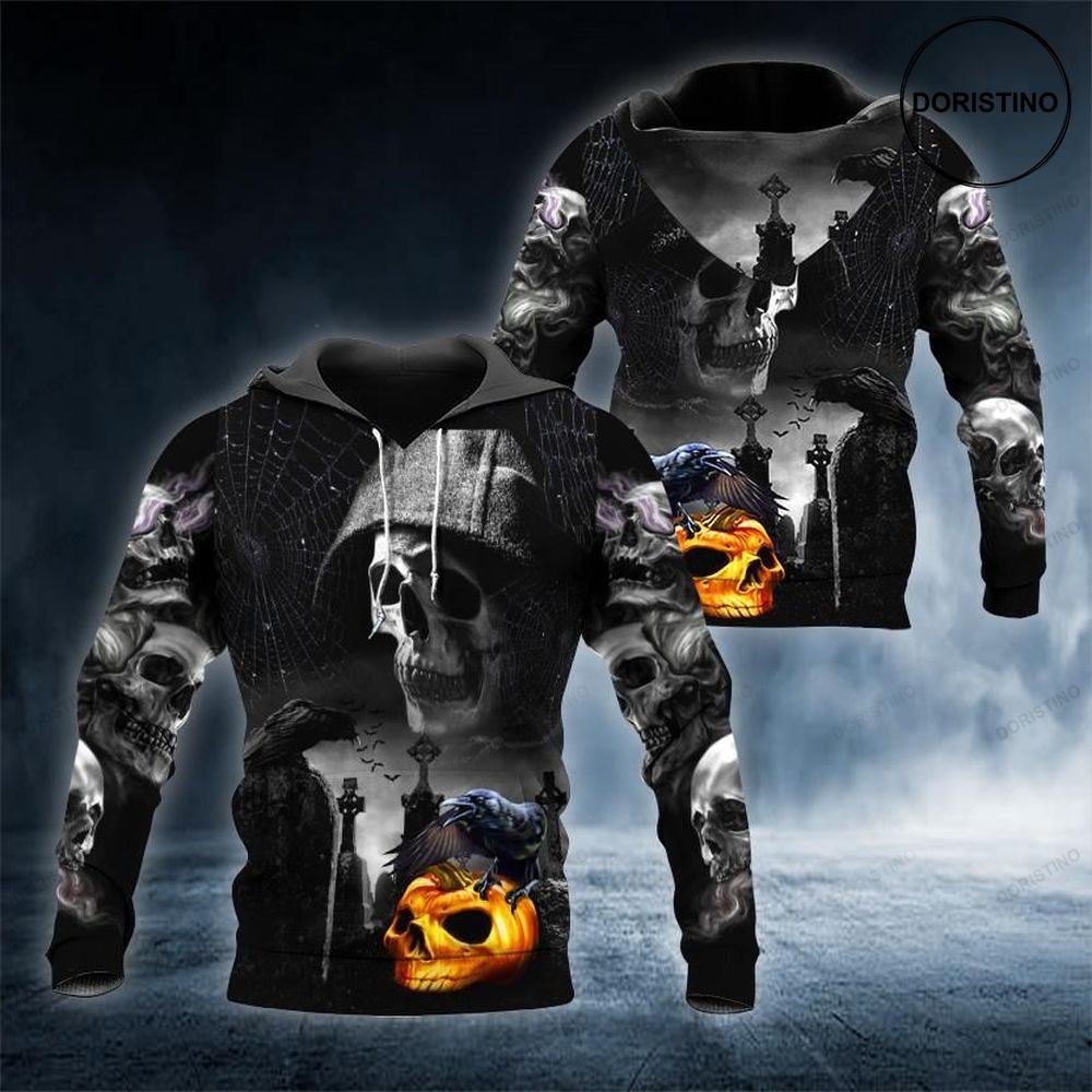 Hunter Gold Skull Limited Edition 3d Hoodie