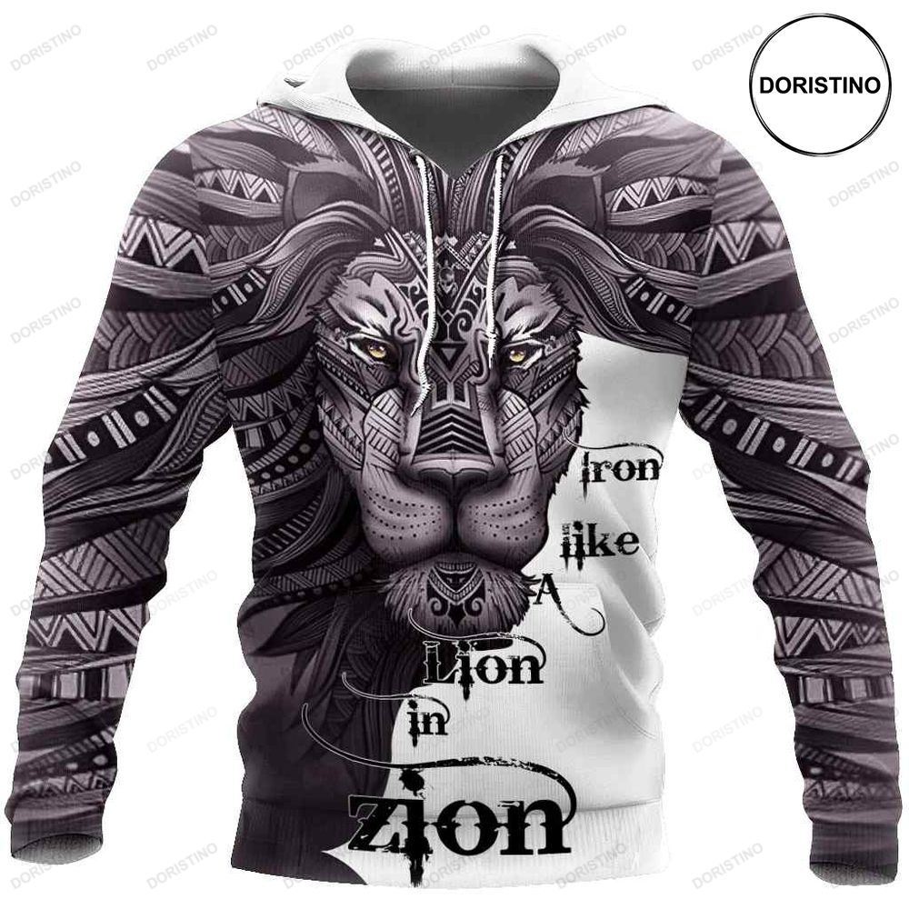 Iron Lion Zion All Over Print Hoodie