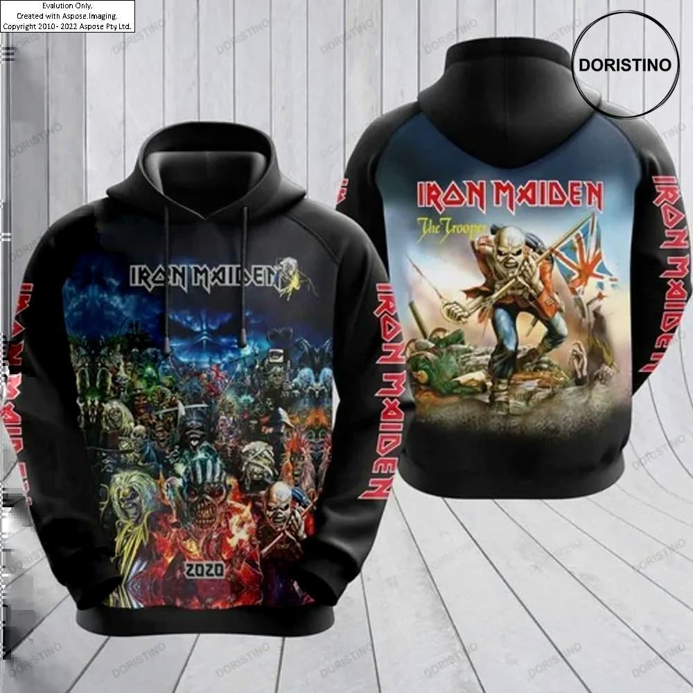 Iron Maiden Full Skull Ing Awesome 3D Hoodie