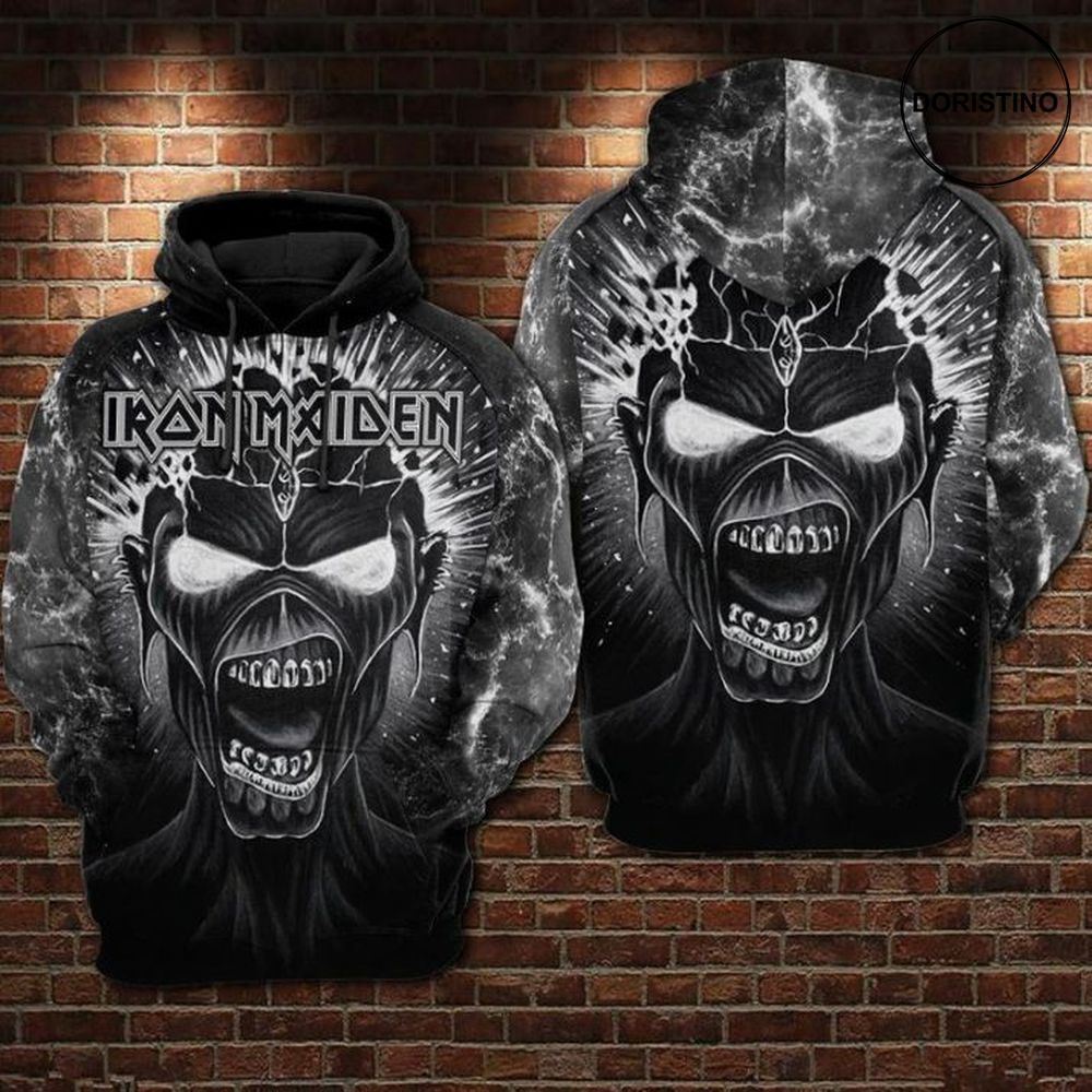 Iron Maiden Awesome 3D Hoodie