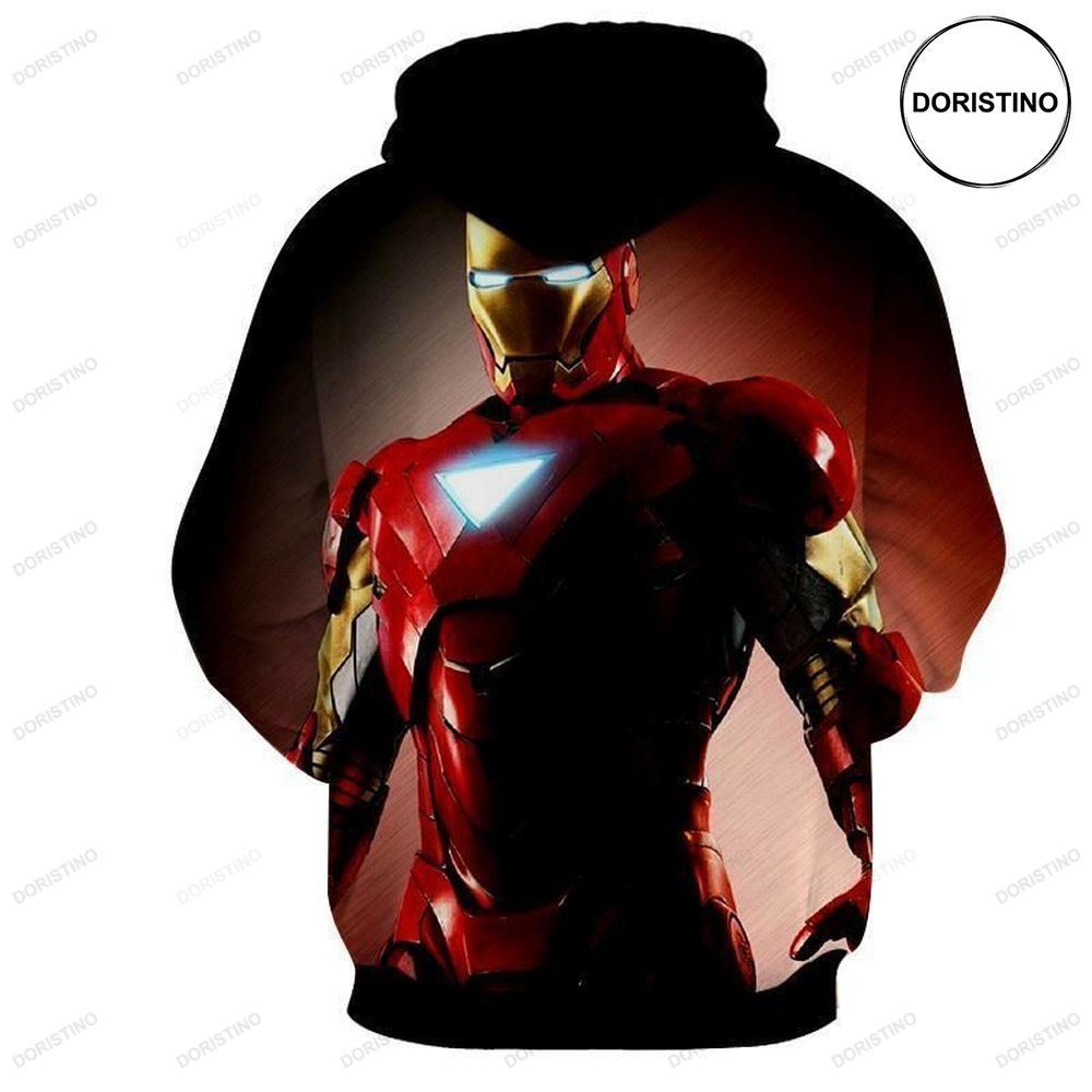 Iron Man Black Avengers Marvel Awesome 3D Hoodie
