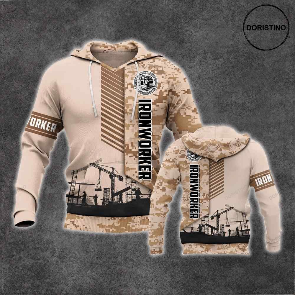 Ironworker Camo Awesome 3D Hoodie