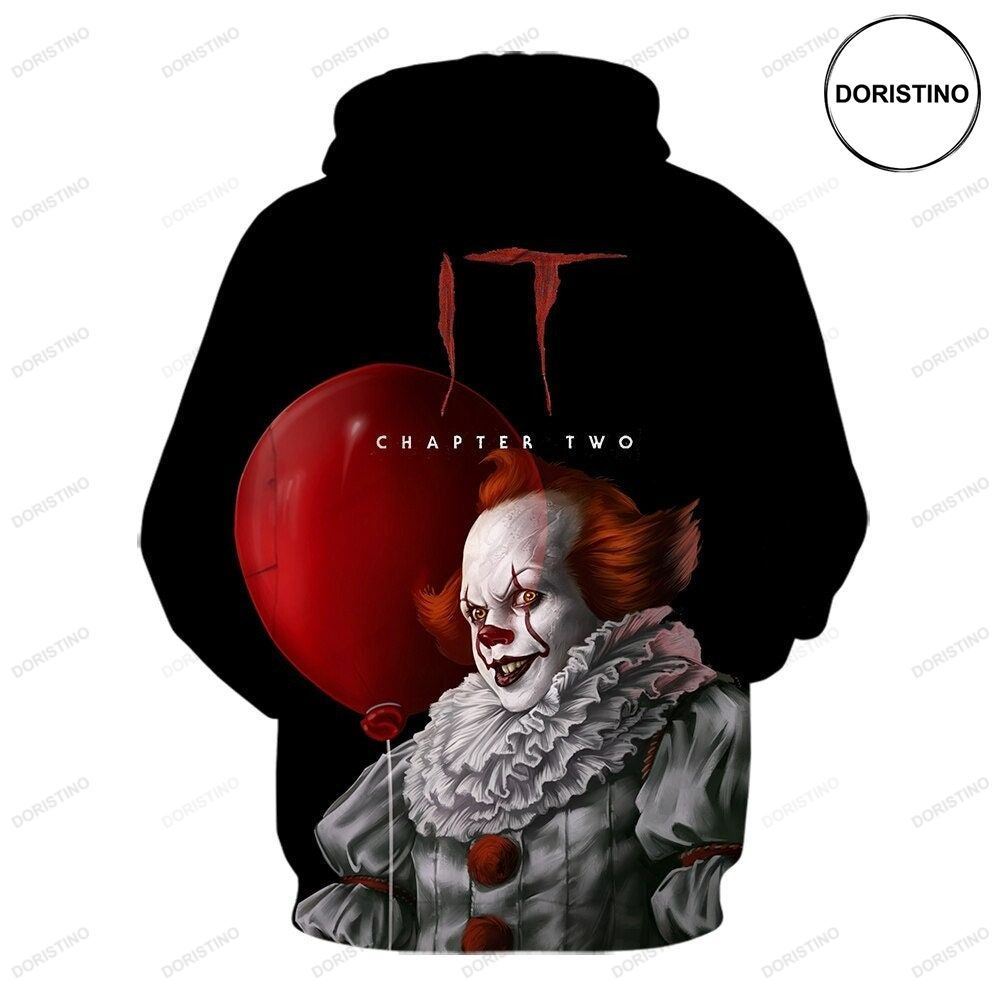 It Movie Horror Character Halloween V2 Limited Edition 3d Hoodie