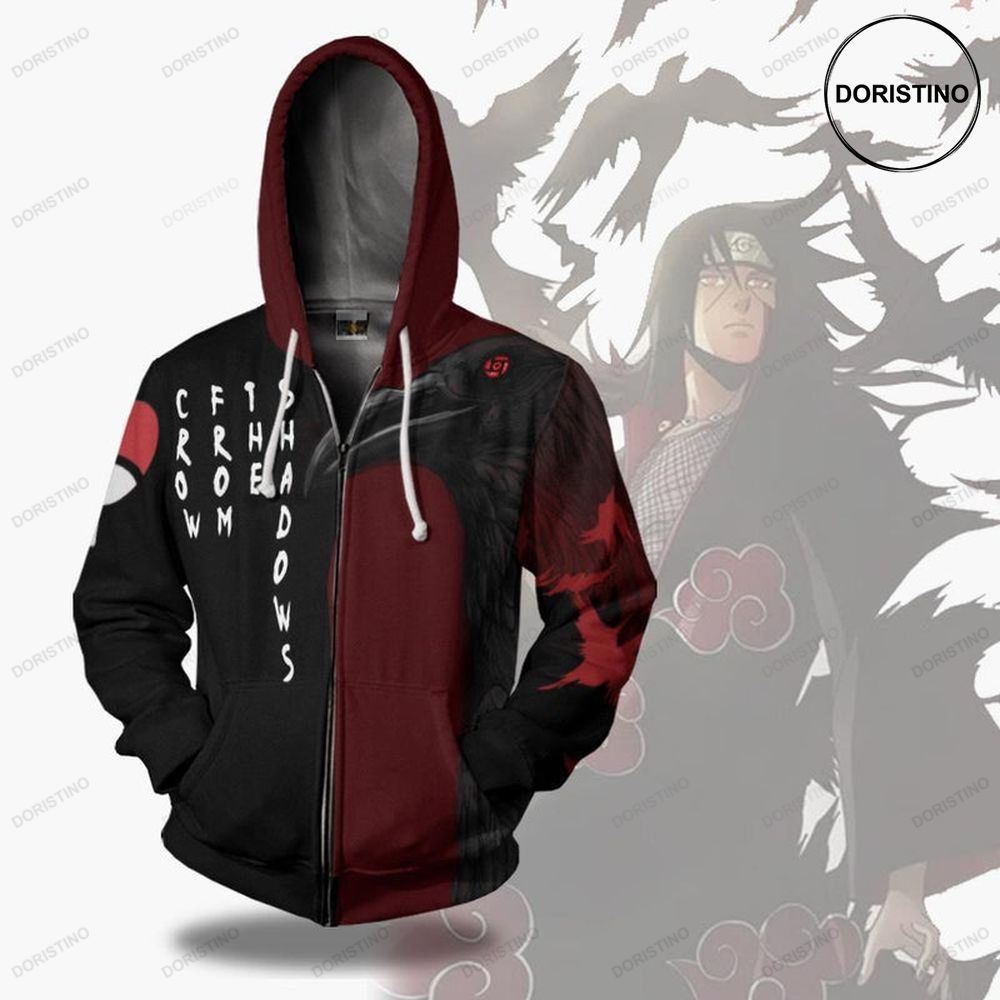 Itachi Uchiha Nrt Clothes Anime Outfit All Over Print Hoodie