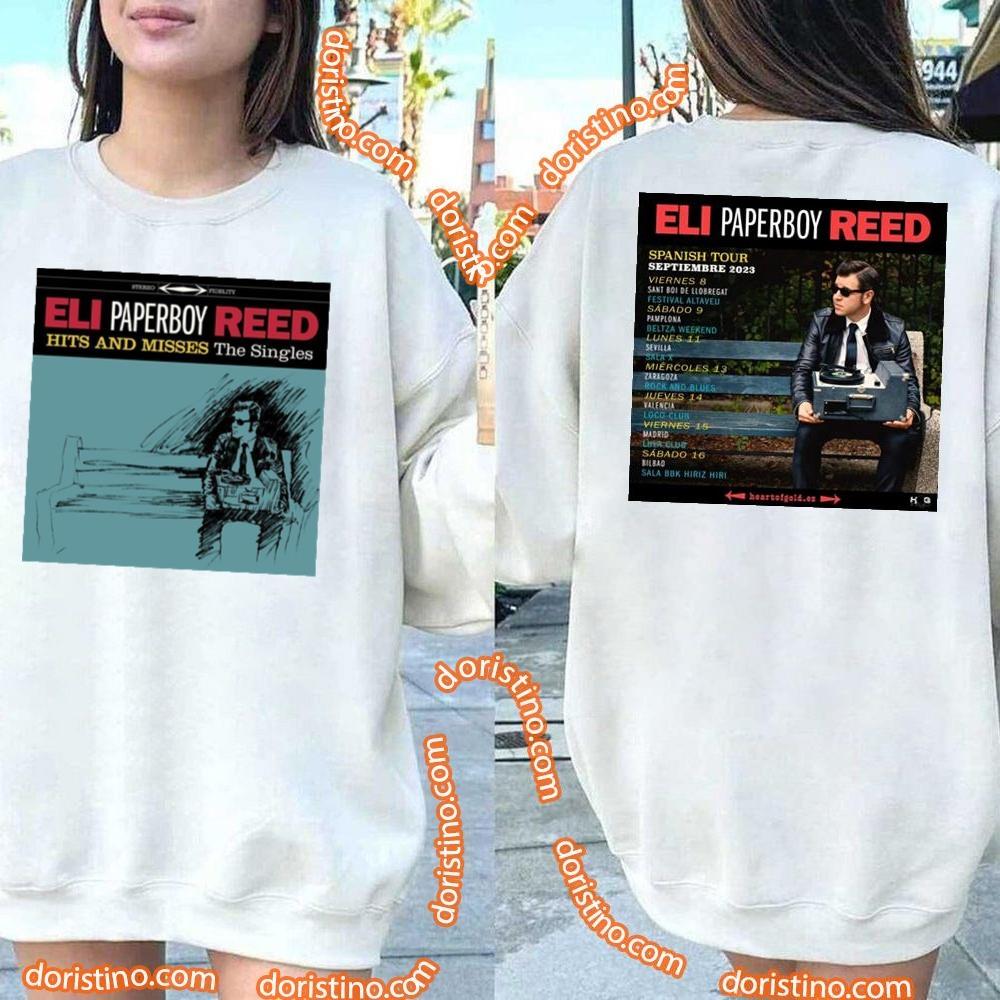 Eli Paperboy Reed 2024 Tour Double Sides Tshirt