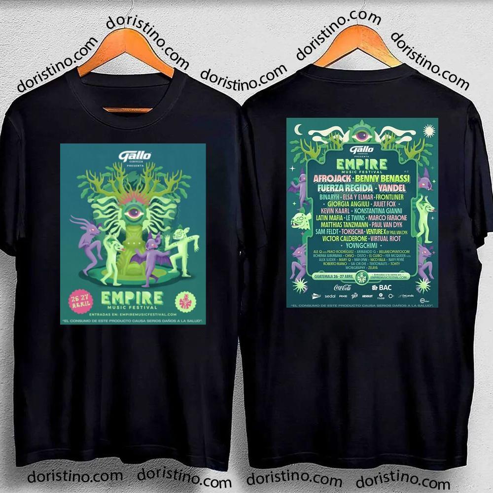 Empire Music Festival 2024 Double Sides Shirt