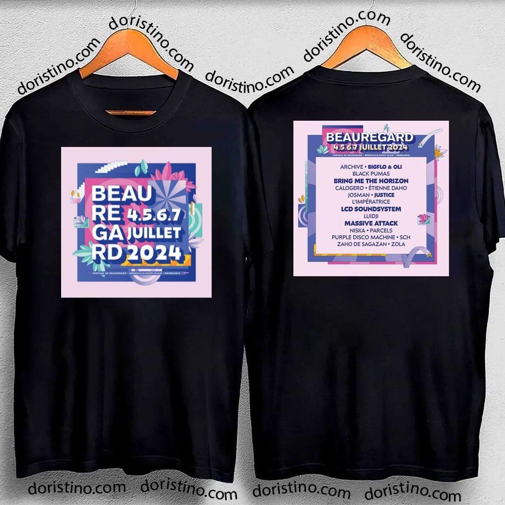 Festival Beauregard 2024 Double Sides Shirt