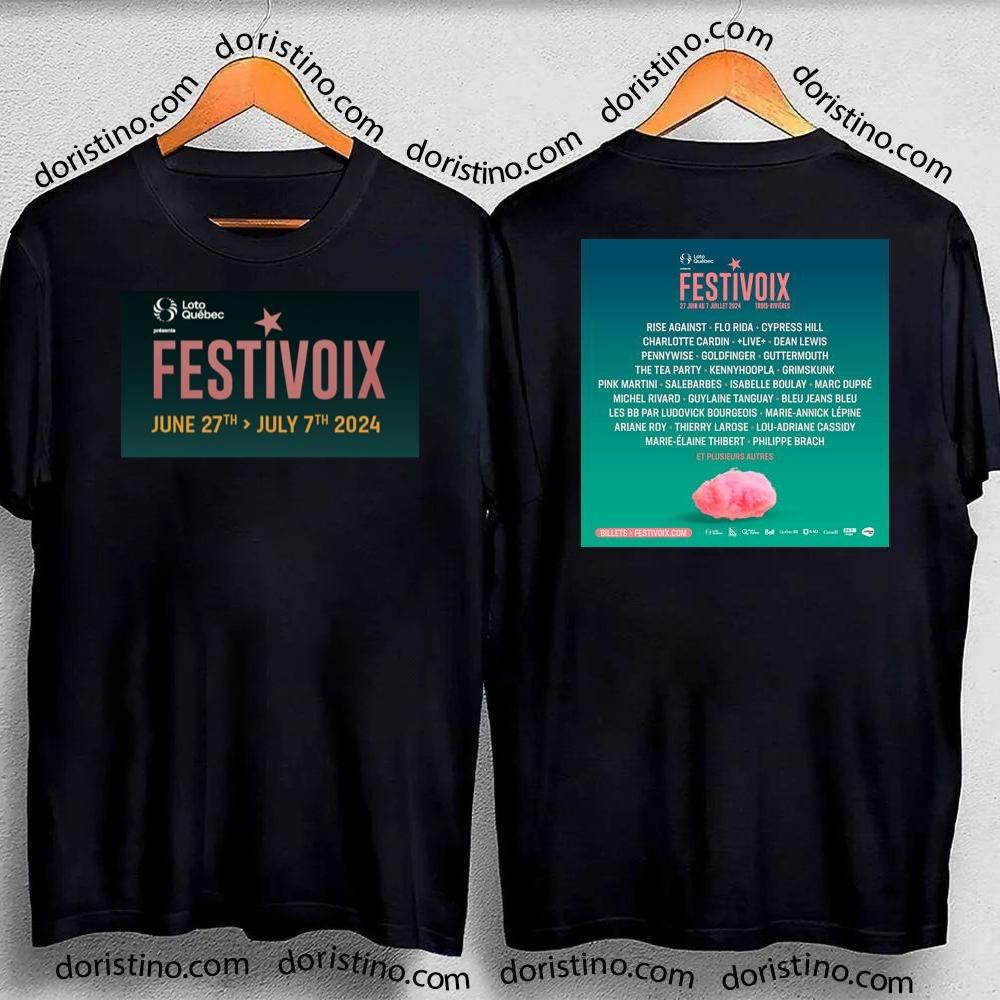 Festivoix 2024 Double Sides Tshirt