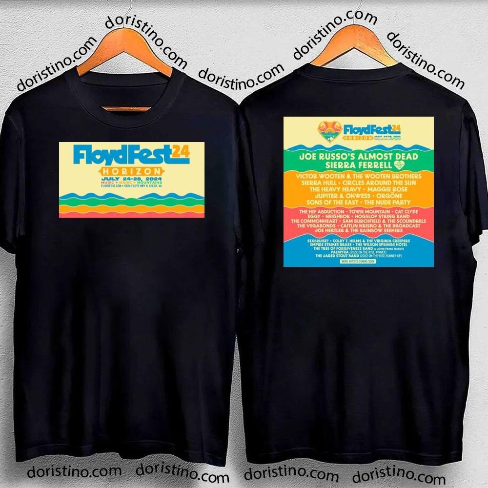 Floydfest 2024 Double Sides Tshirt