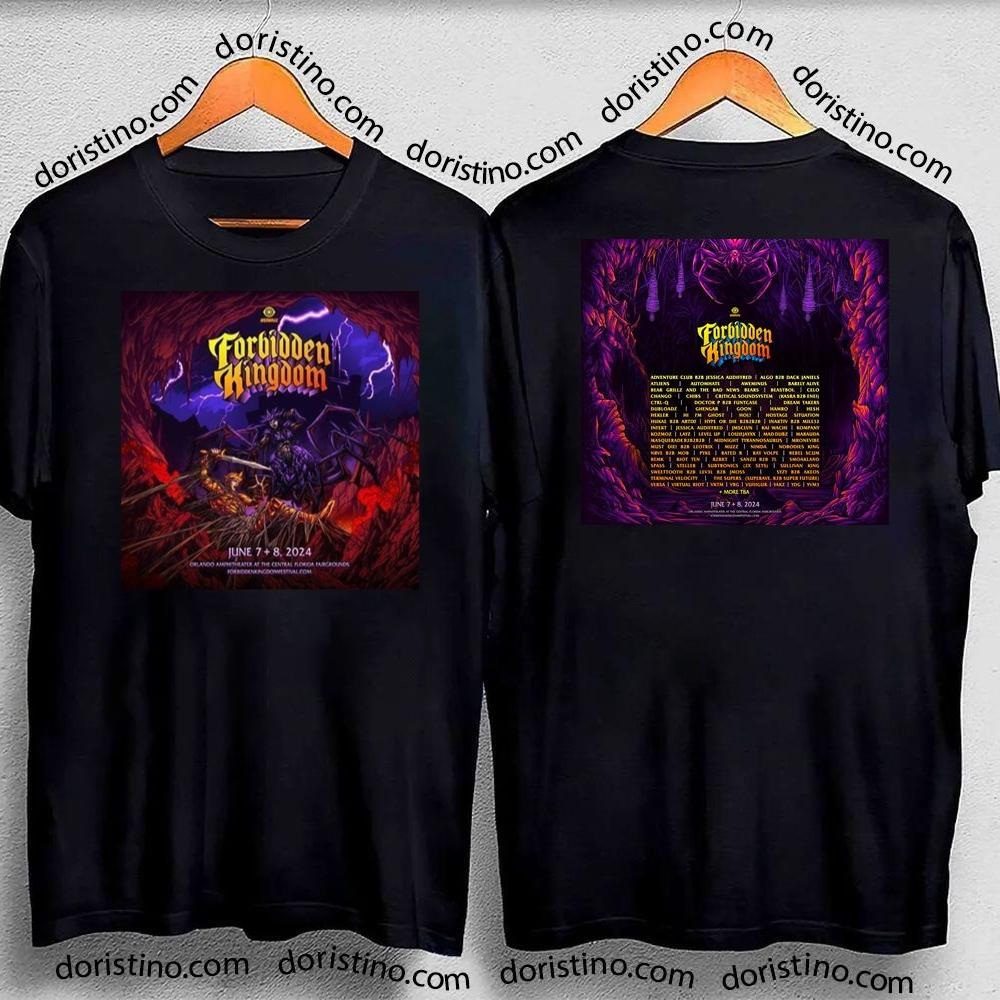 Forbidden Kingdom Festival 2024 Double Sides Tshirt