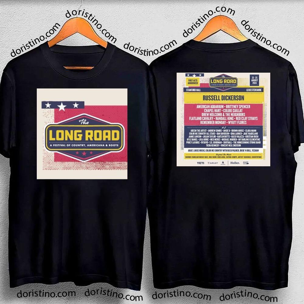 He Long Road Festival 2024 Double Sides Tshirt