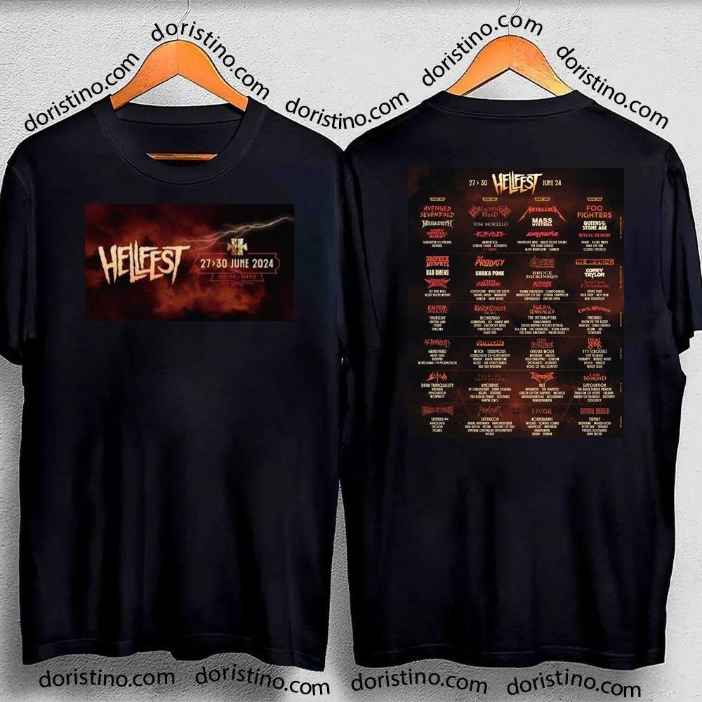 Hellfest 2024 Double Sides Shirt