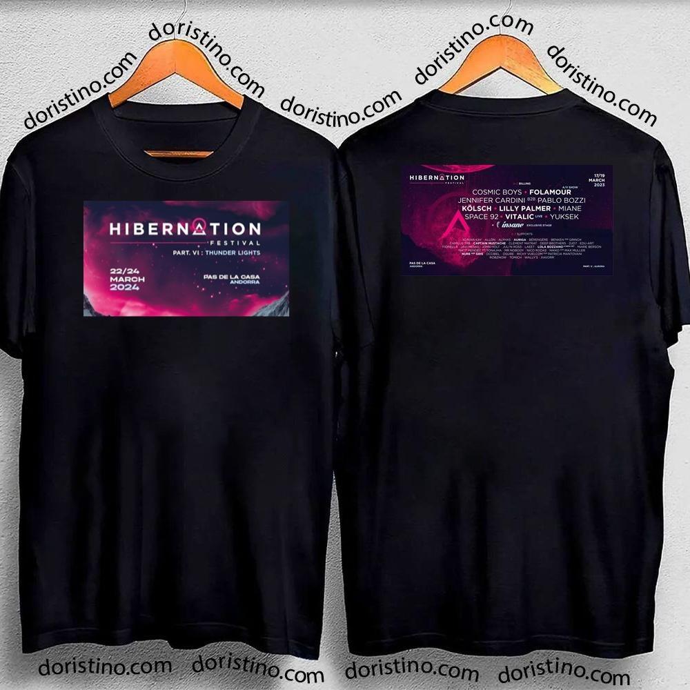 Hibernation Festival 2024 Double Sides Tshirt