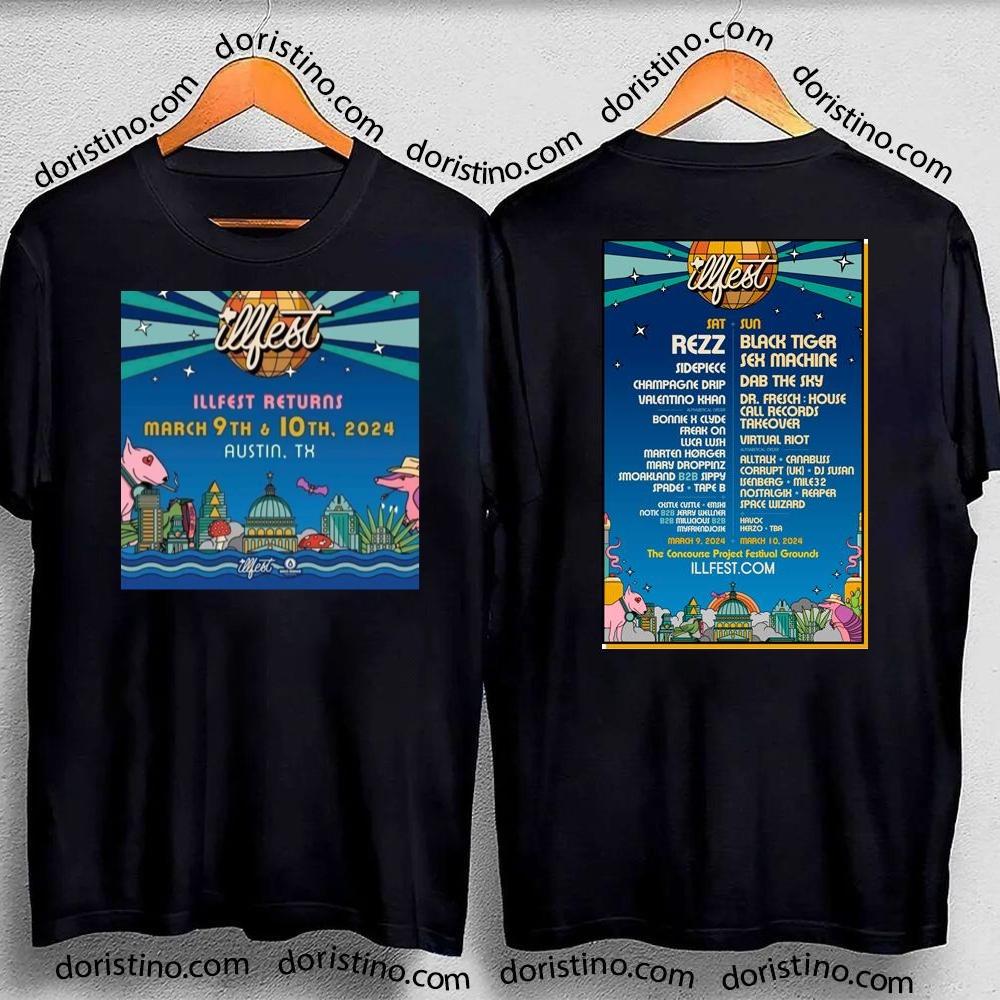 Illfest 2024 Double Sides Tshirt