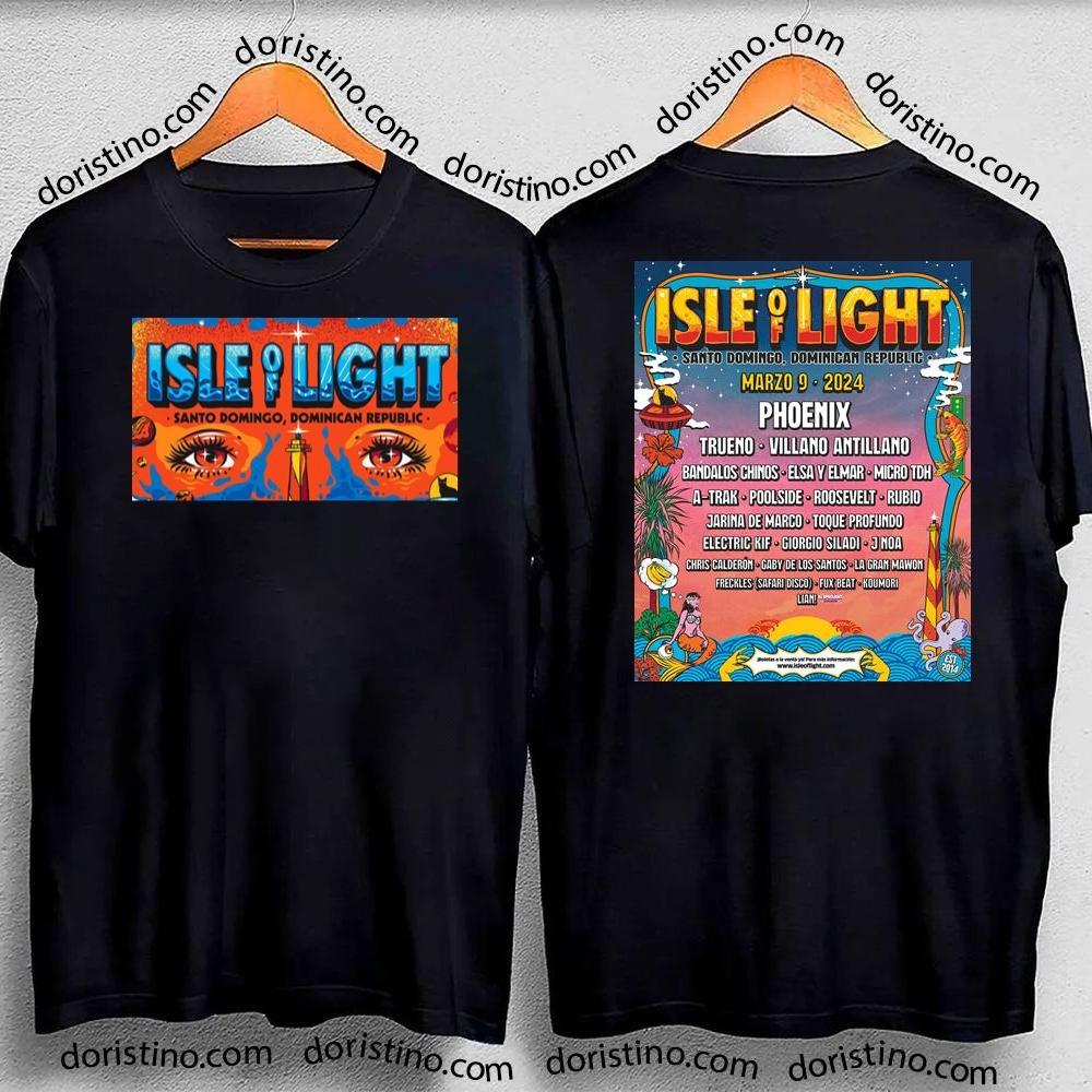 Isle Of Light 2024 Santo Domingo Double Sides Awesome Shirt