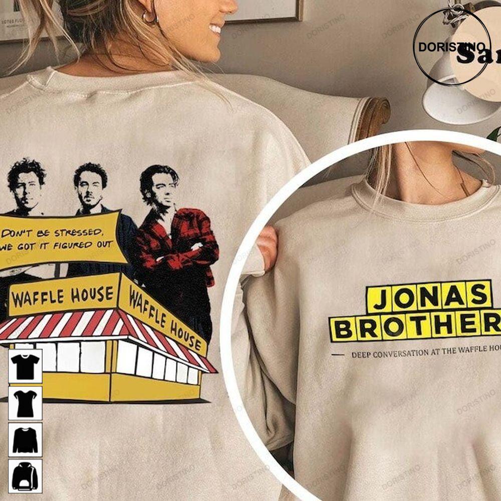 Jonas Brothers The Album Merch 2 Side Double Sides Shirt