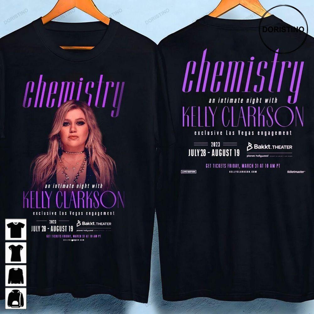 Kelly Clarkson Tour 2023 Double Sides Tshirt