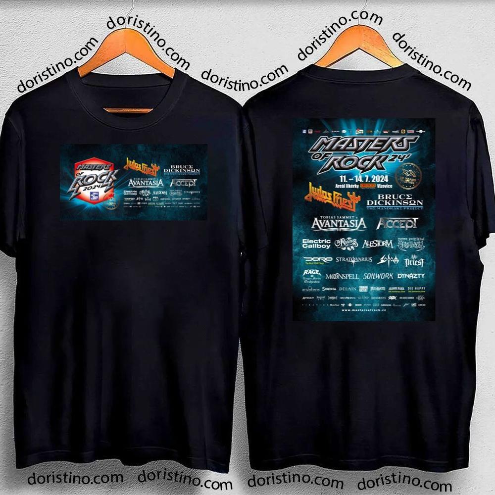 Masters Of Rock 2024 Double Sides Shirt