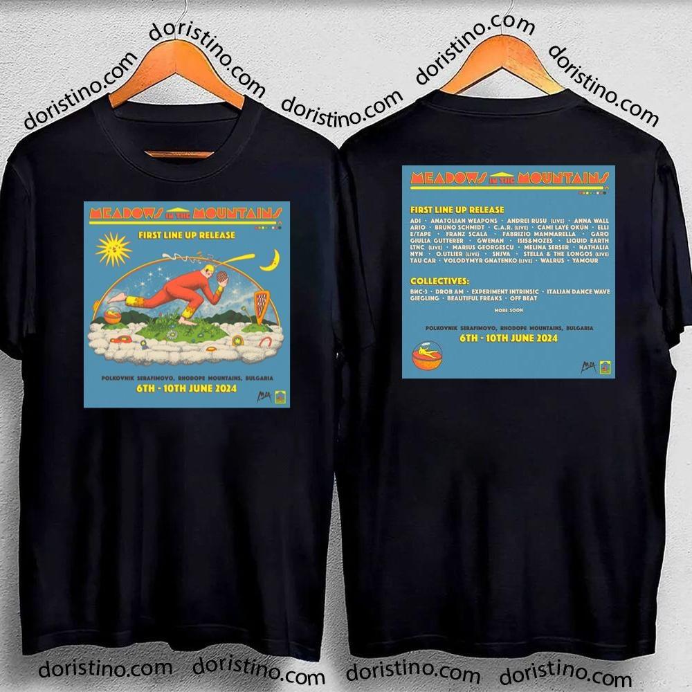 Meadows In The Mountains 2024 Double Sides Shirt
