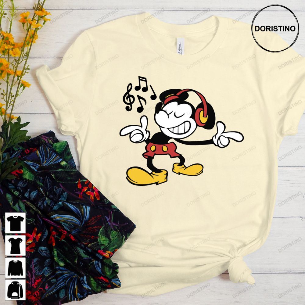 Disney Mickey Friends Mickey Mouse Vintage Portrait Unisex Tee Adul Family Trip Gift Men Women Sh30d Limited Edition T-shirts