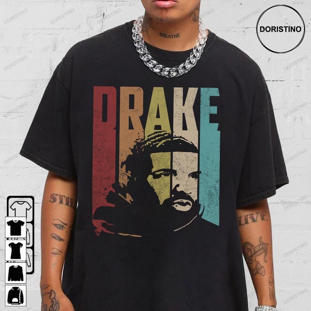 Drake Drake Retro Tee Hip Hop Drake Retro Rap Vintage Feb Unisex Gifts Trending Style