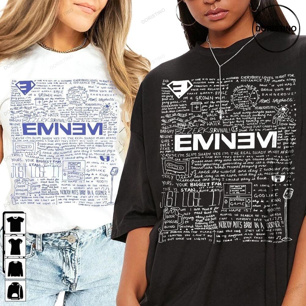 Eminem 1 Eminem Album Eminem Band Eminem Vintage Feb Unisex Gifts Limited Edition T-shirts