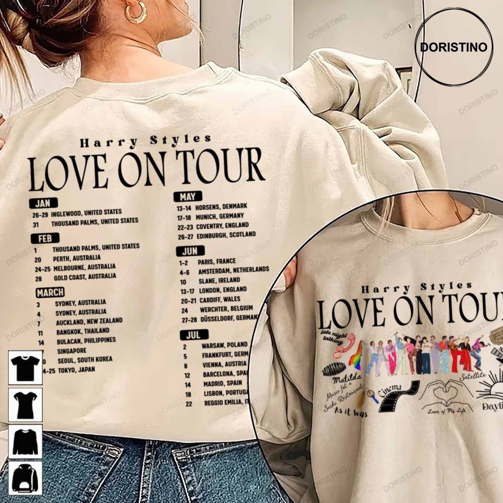 Harry Tour 2023 Love On Tour 2023 Harry Tour 2023 Harry World Tour 2023 Limited Edition T-shirts