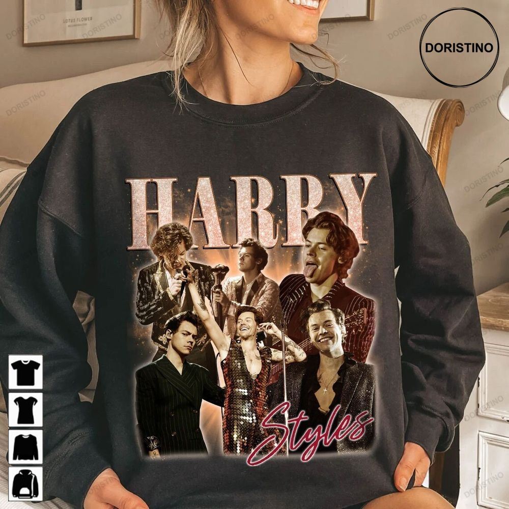 Vintage Harry Styles 90S Bootleg T-Shirts Shirts Homage Shirt