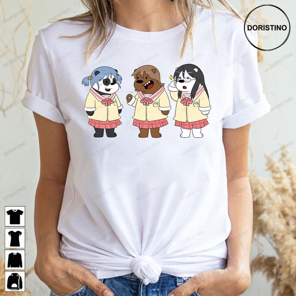 Sakomoto Nichijou Bear Yuuko Aioi Nichijou Limited Edition T-shirts