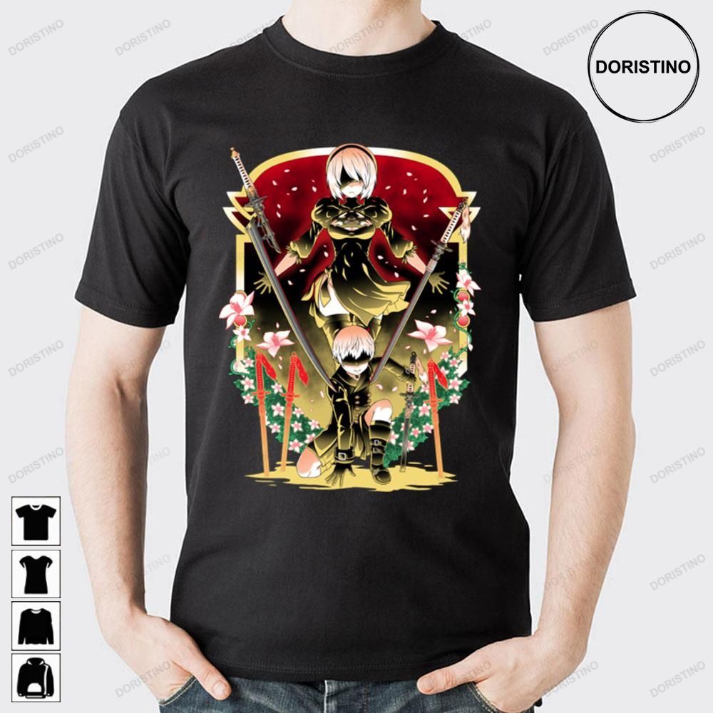 Robo Hunter Nier Automata Doristino Limited Edition T-shirts