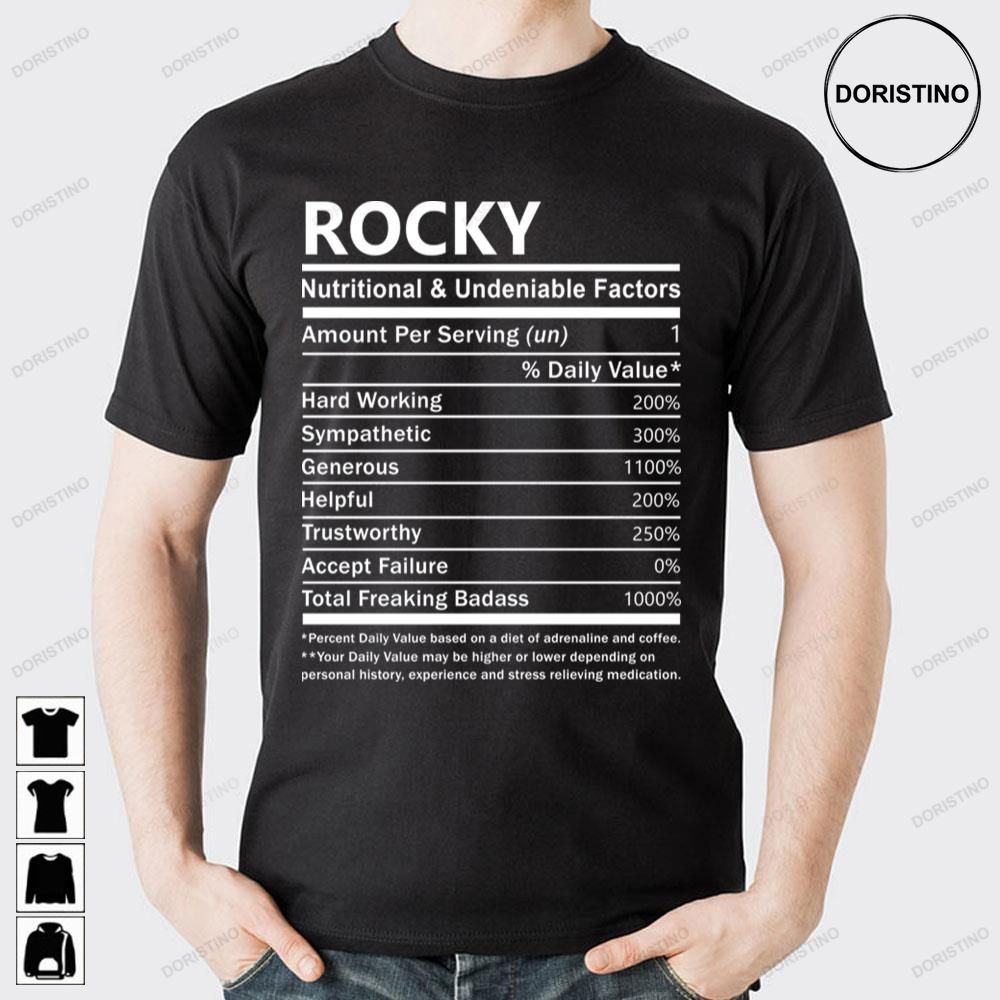 Rocky Nutritional Doristino Limited Edition T-shirts