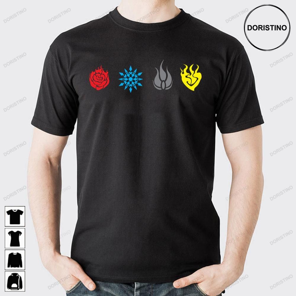Rwby Symbols Doristino Limited Edition T-shirts
