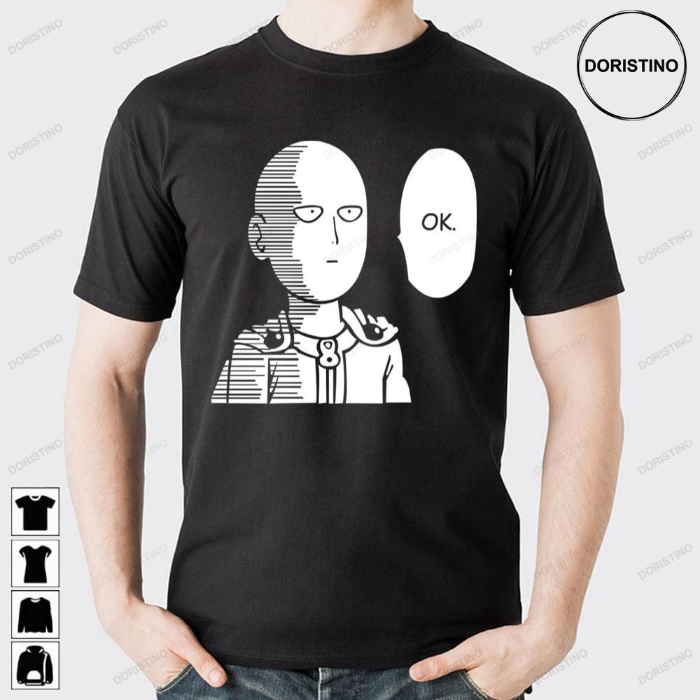 Saitama Ok One-punch Man Doristino Limited Edition T-shirts