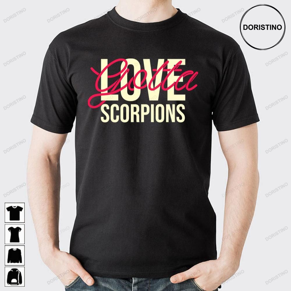 Simple Text Scorpions Lovers Doristino Awesome Shirts