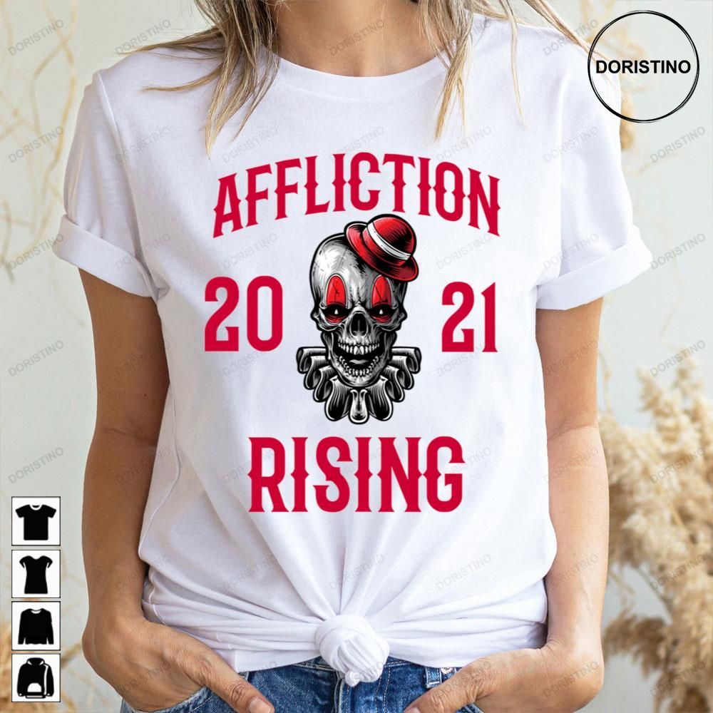 Skull Rising The Amity Affliction Doristino Limited Edition T-shirts