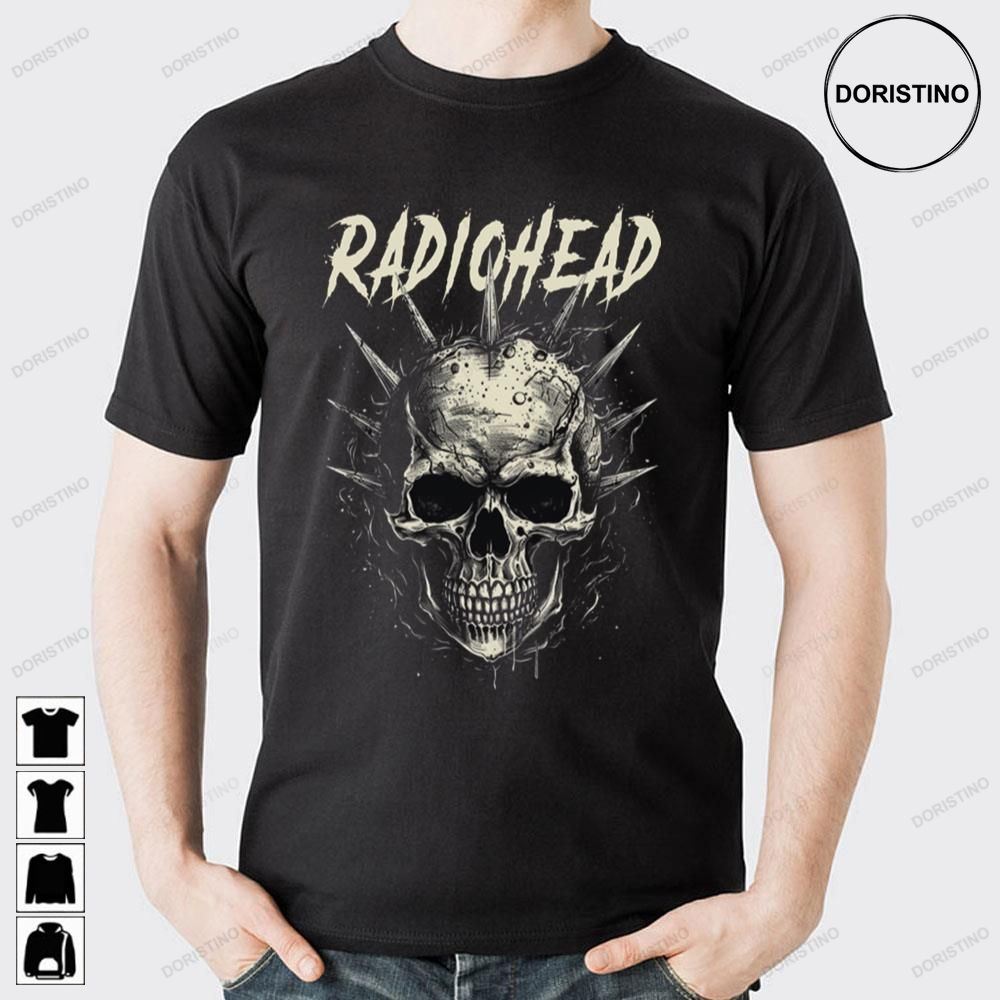 Skull The Radiohead Band Doristino Awesome Shirts
