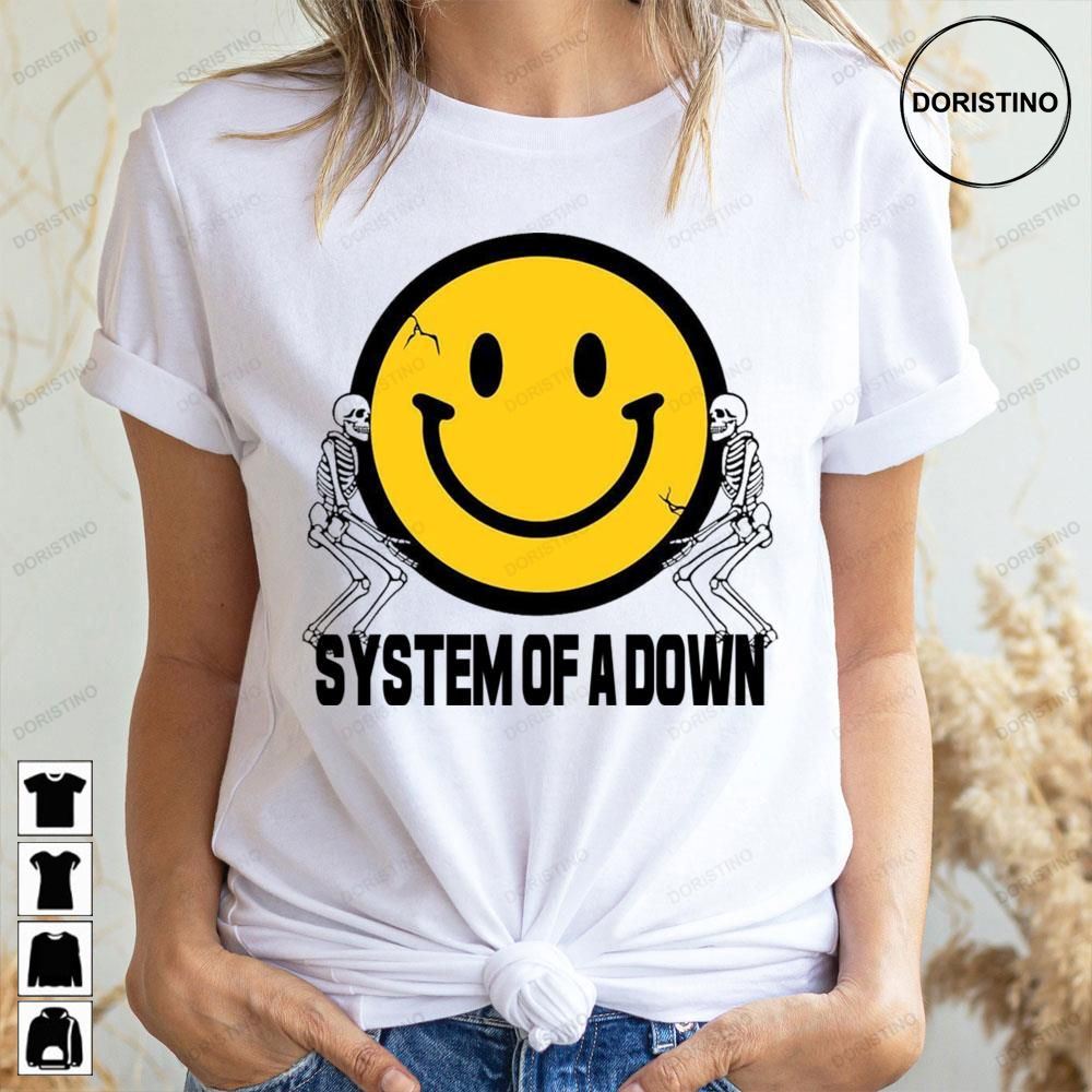 Smile Emot System Of A Down Doristino Awesome Shirts