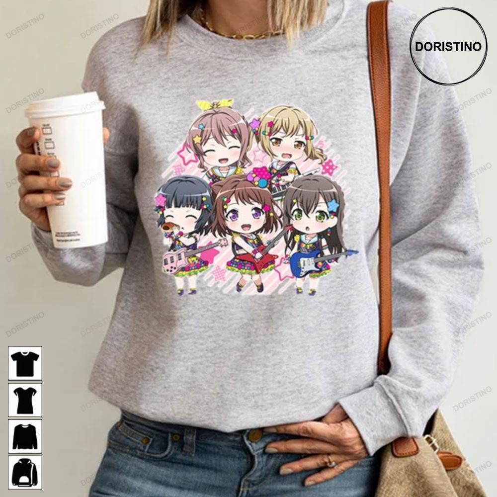 Bang Dream Poppin Dream Party Chibi Awesome Shirts