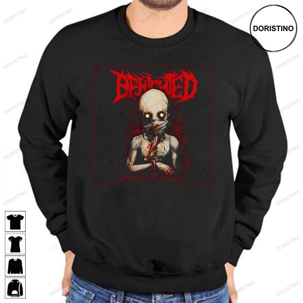 Benighted Obscene Repressed Black And Red Art Trending Style