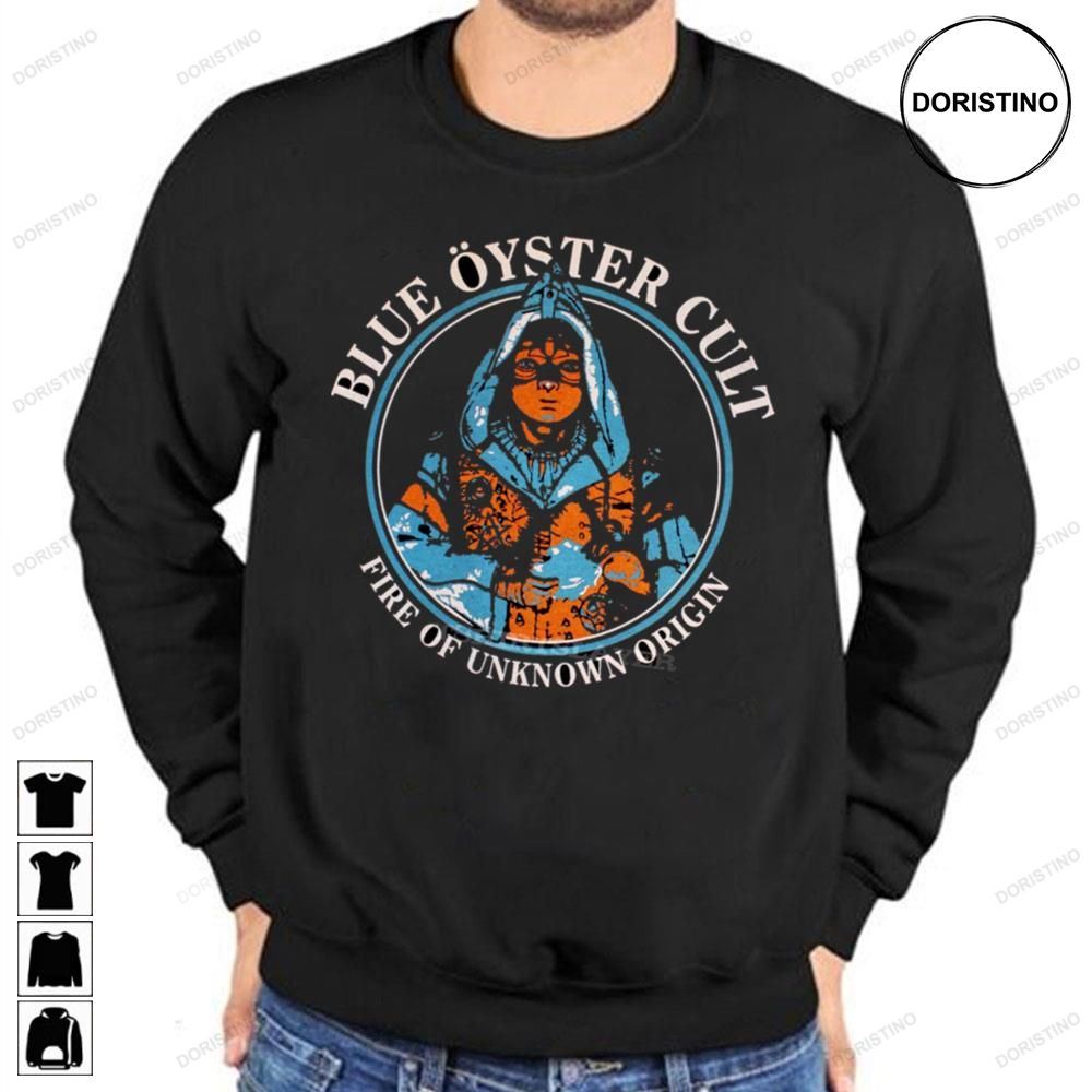 Blue Oyster Cult Band Fire Of Unknown Origin Awesome Shirts