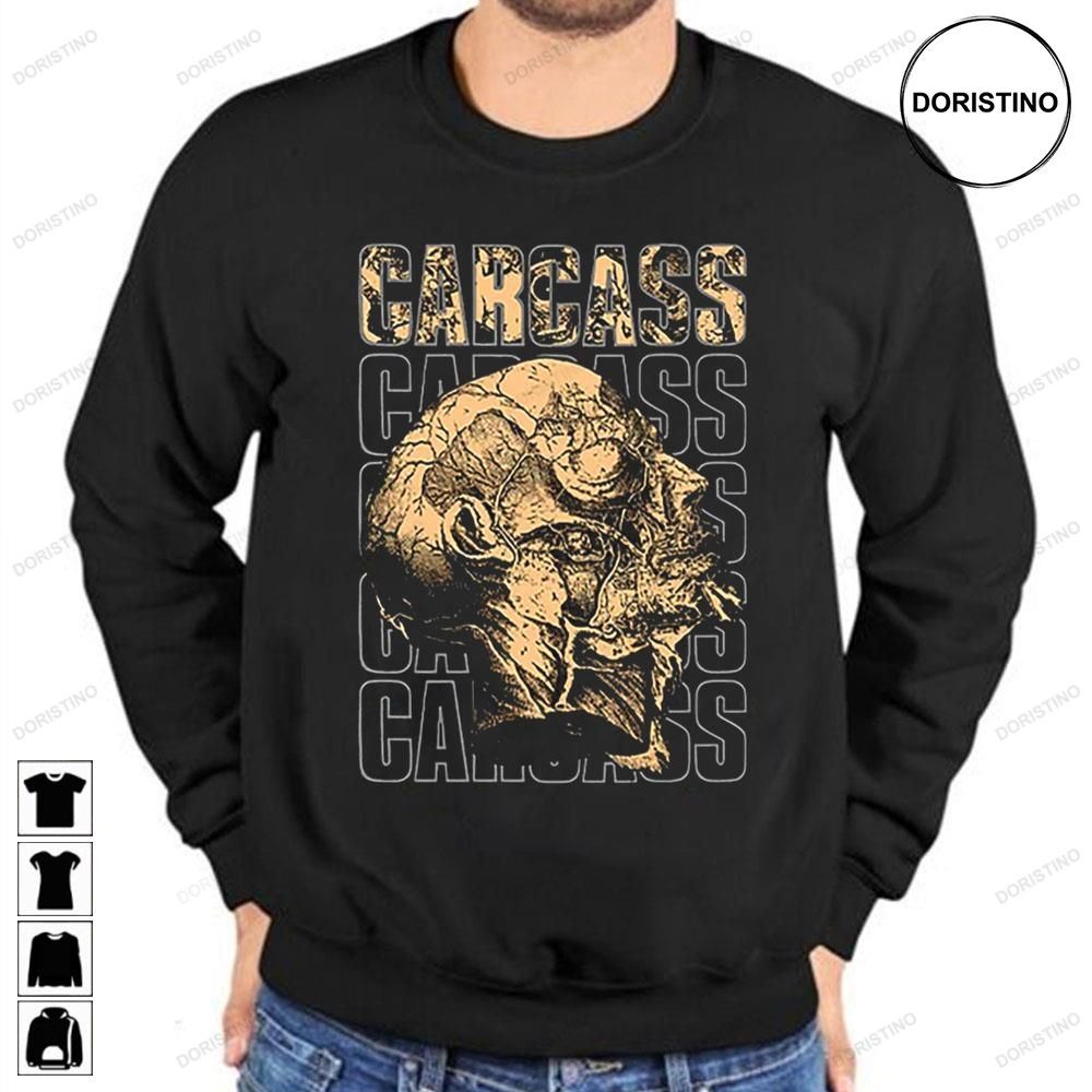 Carcass Band Extreme Metal Vintage Art Trending Style