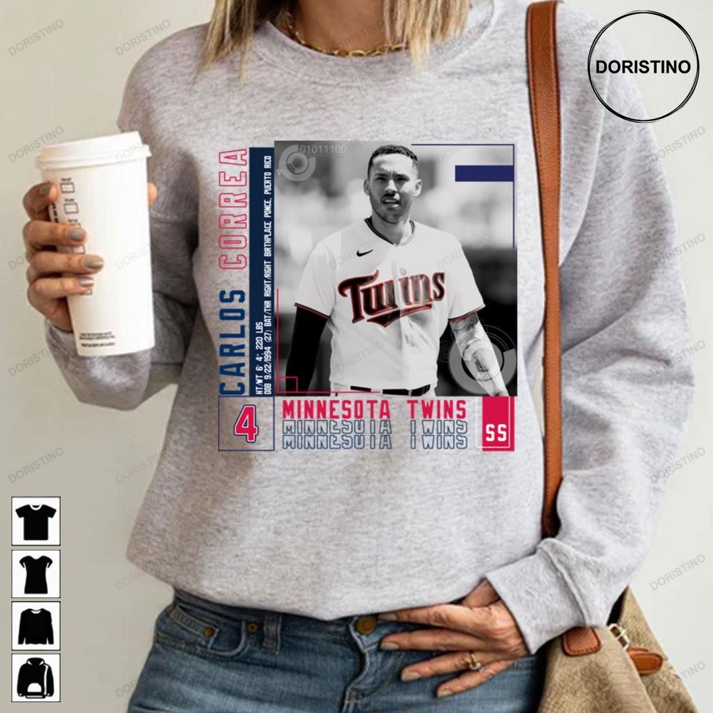 Carlos Correa Tapestries Minnesota Twins Baseball Limited Edition T-shirts